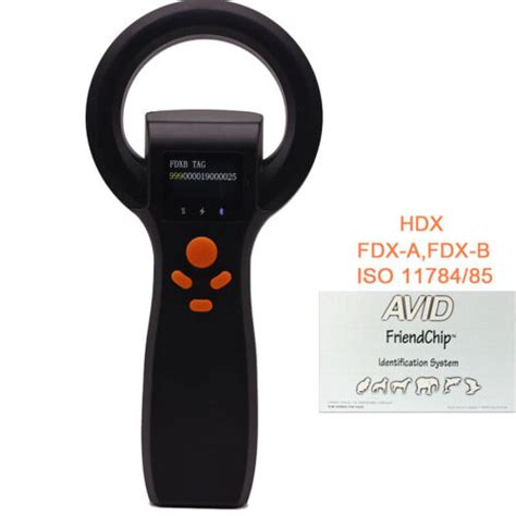 fdx b rfid tag|avid id fdx b.